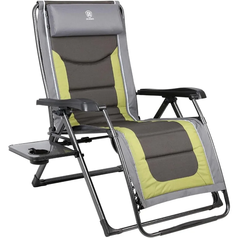 EVER ADVANCED Oversize XL Zero Gravity Recliner Padded Patio Lounger Cha... - £122.72 GBP+