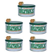 Briwax Original Furniture Wax 16 Oz - Light Brown (Pack of 5) - $134.25