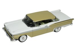 1959 Ford Fairlane 500 Inca Gold and White with Light Green Interior Limited Ed - £98.12 GBP