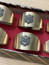 Set of 6 Vintage "Be My Guest" Napkin Rings image 3