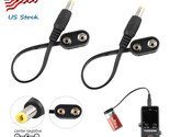 2P 9V Battery Clip Converter For Pedal Power Cable Snap Connector 2.1X5.... - $14.99