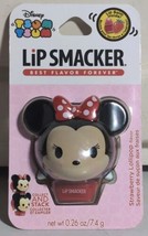 NEW Lip Smacker Disney Tsum Tsum Lip Balm, Minnie Mouse, Strawberry Loll... - $8.42