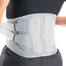 Back Brace for Lower Back Pain with 2 Removable Lumbar Support Pads Adjustable B - £66.51 GBP