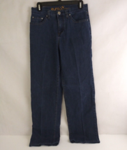 Euro Women&#39;s Dark Wash Tummy Control Low Rise Bootcut Jeans Size 4 - $14.50