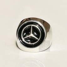 Anello Mercedes, anello Mercedes Benz, argento sterling 925, anello da... - £49.97 GBP