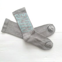 Nike Youth Performance Crew Socks - SX5816 - Gray - Size M - NEW - $5.99