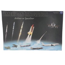 VTG NASA American Innovation Airliner to Spaceliner Mini Poster Educatio... - £38.93 GBP