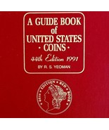 A Guide Red Book Of United States Coins 1991 44th Edition HC Yeoman Guid... - $41.01 CAD