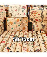 20/2pcs Vintage Christmas Gift Wrapping Paper Single-sided Kraft - $87.94 MXN+