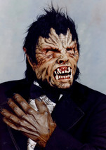 Vtg. Werewolf Monster Halloween  Photo - Original - 1980 Snapshot - $241.97 MXN