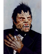 Vtg. Werewolf Monster Halloween  Photo - Original - 1980 Snapshot - $242.82 MXN