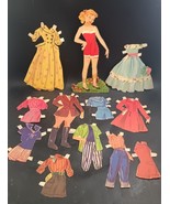 &quot;Cathy Goes To Camp&quot; Cathy Paper Doll + 11 Outfits, Original (Not Repro)... - $29.00