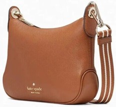 Kate Spade Rosie Crossbody Brown Leather WKR00630 Warm Gingerbread NWT $349 FS - £109.61 GBP