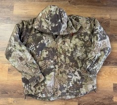 Vintage Dead Deer Men’s Kryptek Highlander Camo Bomber Jacket Hunting Si... - $1,020.77 MXN