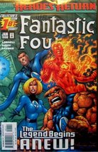 Fantastic Four #1 (Vol. 3, No. 1, January 1998) [Comic] Marvel Comics - £3.70 GBP