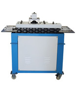 220V 1.5KW Seam Lock Forming Machine for Sheet Metal Roll Square Hem Seam  - $2,614.28 CAD
