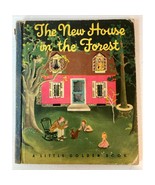 A  Little Golden Book The New House in the Forest Vintage 1946  Lucy Spr... - $22.00