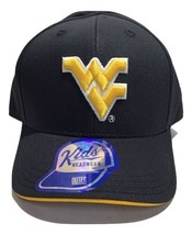 NCAA West Virginia Mountaineers Ball Cap, kids , Navy Blue Yellow, adjustable - $11.35