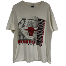 Chicago Bulls 1998 NBA Finals 6 Time Champs CSA Nutmeg Mills Shirt Mens ... - £31.90 GBP