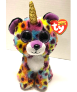 Ty Beanie Boo GISELLE Unicorn Plush 6&quot; Figure - $376.33 MXN
