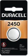 Duracell Lithium Battery Security 3 Volt DL2450B 1 Each (Pack of 2) - £7.65 GBP