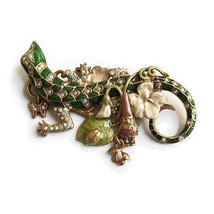 Kirks Folly Gecko Lizard With Dangling Charms - $75.00