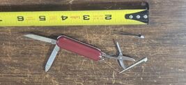 Unknown Brand Red Swiss Army Style Multi Tool Pocket Knife - $11.88