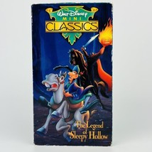 Walt Disney Mini Classics - The Legend Of Sleepy Hollow (Vhs) Bing Crosby - £7.31 GBP