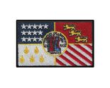 DETROIT CITY FLAG IRON ON PATCH 3" Michigan United States Embroidered Ap... - $4.95