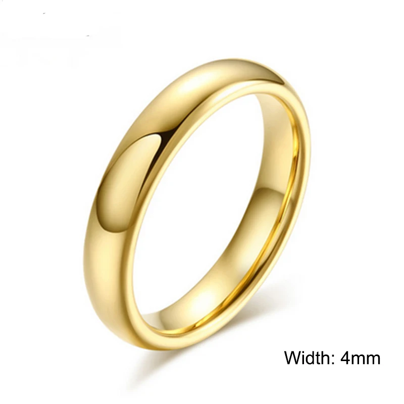 Modyle New Vintage Tungsten Carbide Wedding Rings For Couple Solid Gold-Color Lo - £14.34 GBP