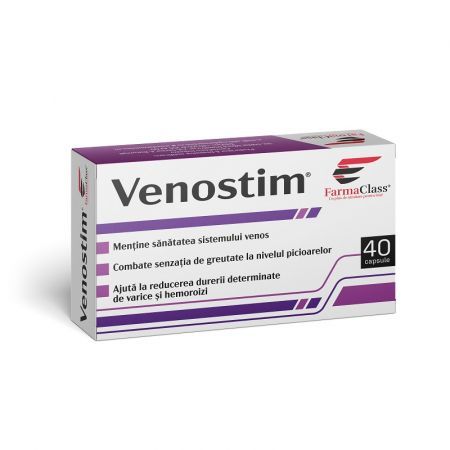 Venostim, 40 cps, Venotonic, Vasculoprotective,Increases Venous Tonicity - $17.00