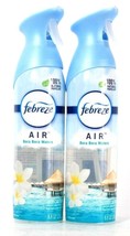 2 Bottles Febreze Air 8.8 Oz Bora Bora Waters 100% Natural Propellant Spray - £20.87 GBP