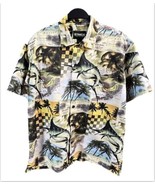 Outdoor Life Shirt Men Sz S/C (23x29) Hawaiian Button Front Fishing Flor... - $19.28