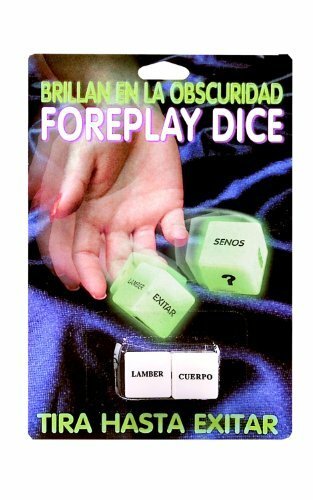 Glow In The Dark Foreplay Dice Spanish Version - $11.87