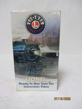 Lionel Ready to run train set instruction video VHS Railroad 2004 NEW Se... - £7.98 GBP