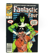 1985 Marvel Comics #275 Fantastic Four Mark Jewlers Insert Military News... - $85.13