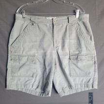 Columbia Cargo Shorts Dark Khaki Mens Est. Size 36 Inseam Camping Hiking - £9.13 GBP