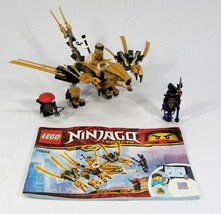 Lego Ninjago #70666 The Golden Dragon 100% Complete! With Mini Figures - £23.97 GBP