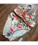 NWT BirdSong 36DD Floral Bikini - Bottoms Size Small - $41.04 CAD