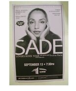 Poster Sade Lovers Rock Denver Vintage - $250.98 CAD