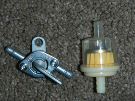 AFTERMARKET FUEL VALVE PETCOCK FRAME MOUNT FILTER #1 HONDA CB 100 125 25... - $14.84