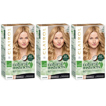 3-New Natural Instincts Clairol Non-Permanent Hair Color - 9 Light Blonde-1 kit - £27.49 GBP