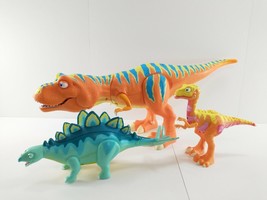 Dinosaur Train Boris, Morris &amp; Derek &#39;roar N React&#39; Interactive Talking Toys Pbs - £55.95 GBP