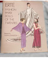Dover ERTE FASHION Paper Dolls OF THE TWENTIES Susan Johnston 1978 Complete - £13.92 GBP