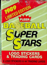 Fleer Ltd Ed Baseball Super Stars 1989 - Sealed, New/Unused - £3.51 GBP