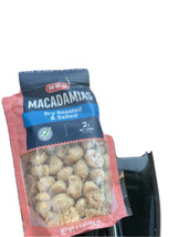HEB Macadamia nuts. Dry roasted and salted.  6.5 oz bag. 2 pack bundle. ... - $34.62