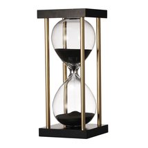 DandD Home Hourglass Sand Timer 60 Minutes,Decorative Sandglass Clock,Modern Hou - £30.63 GBP