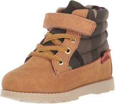 allbrand365 Designer Little Kid Boys  Boots Color Brown Size 6 - £36.17 GBP