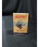 SEALED 1930s 1940s Spice Box Whole Cloves Hatchet Brand Portland Maine A... - $14.48