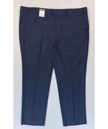 NEW ROUNDTREE &amp; YORKE TRAVEL SMART MENS DARK BLUE PANTS CLASSIC FIT 54 X 32 - $436.31 MXN